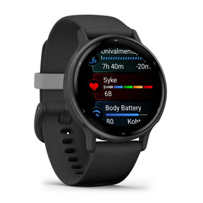 Garmin Vivoactive 5, grafiitinharmaa ja musta, 42 mm, Amoled monilajiälykello 010-02862-10