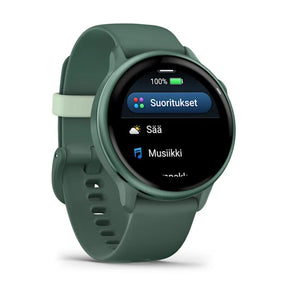 Garmin Vivoactive 6, jaspiksenvihreä, 42 mm, Amoled monilajiälykello 010-02985-02