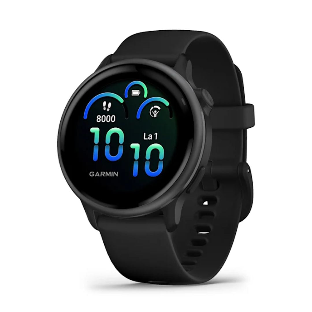 Garmin Vivoactive 6, Dark Grey and Black, 42 ​​mm, Amoled