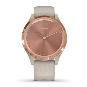 Garmin Vivomove 3S, ruusukulta ja vaalea hiekka, älykello 010-02238-02