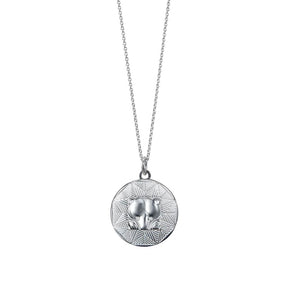 Kalevala Amuletti Taikalintu ja Pohjankarhu lahjasetti, hopea, Kalevala Modern