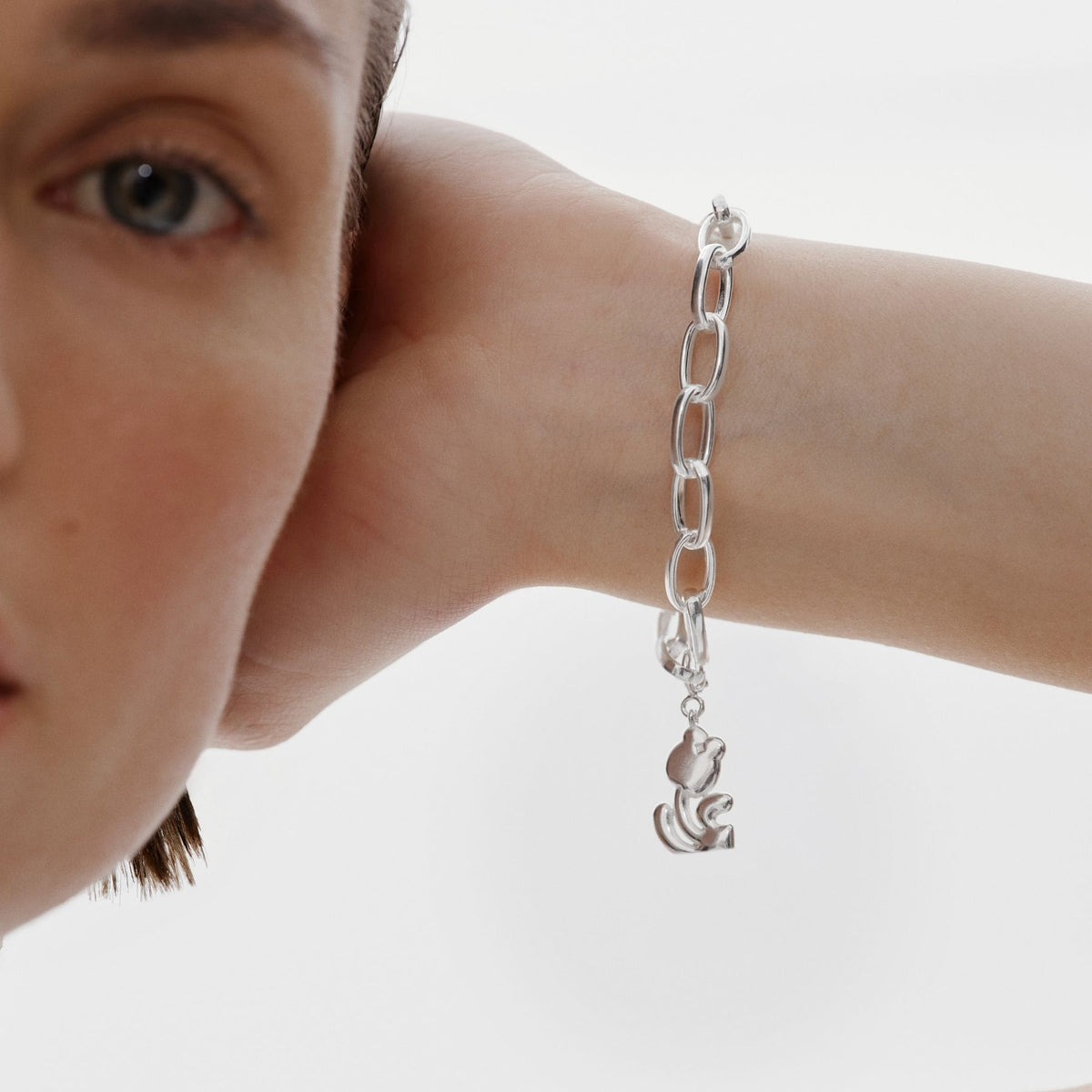 Kalevala x Marimekko Garden Vinkkeli hela, hopeaa