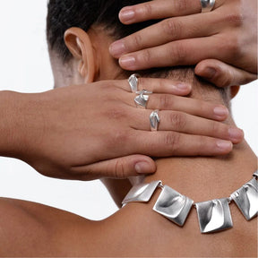 Kalevala Planetaariset laaksot kaulakoru, hopea