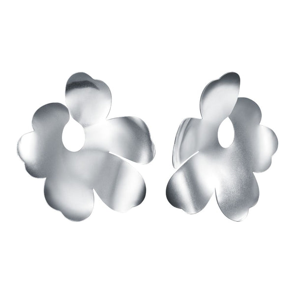 【両耳用】Kalevala x marimekko / Unikko Silver small ピアス Kalevala x Marimekko Unikko Silver Earrings – Touch of Finland