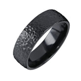 Kohinoor Duetto Black Edition, Frost kihlasormus, 7 mm, musta zirkonium 006-816