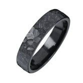 Kohinoor Duetto Black Edition, Rock kihlasormus, 5 mm, musta zirkonium 006-807