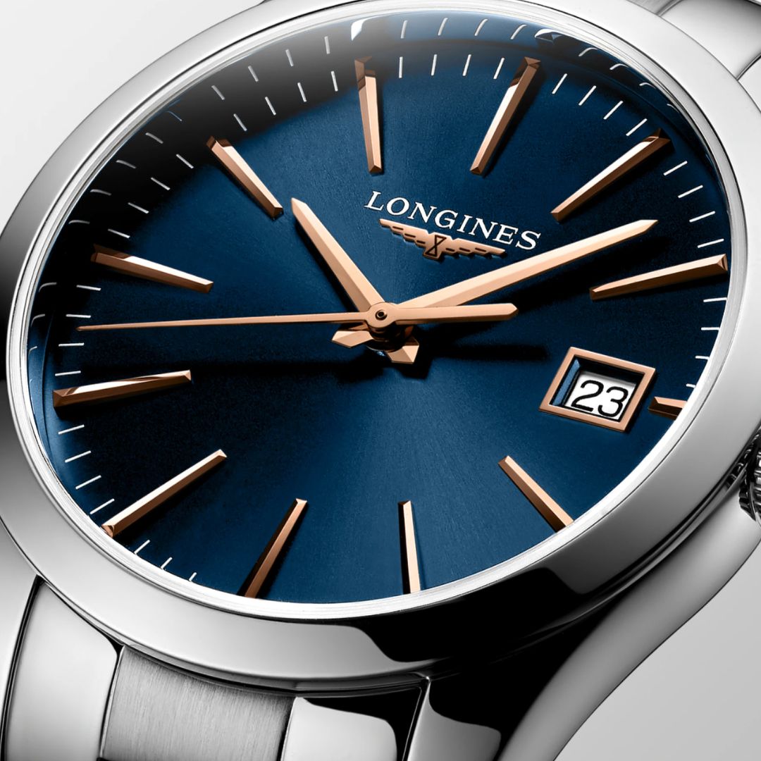 【メンズ 付属品有 新品電池 稼働】LONGINES Conquest Longines Conquest, 34mm Watch, L23864926