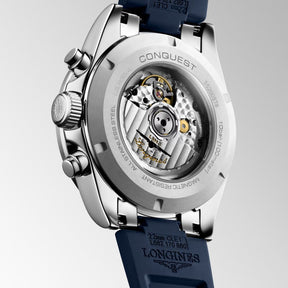 Longines Conquest Chronograph, 42mm, rannekello L38354989