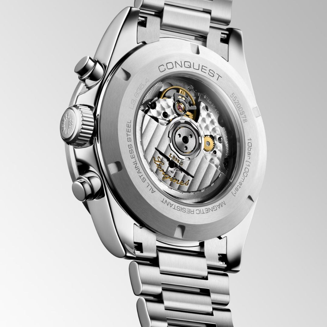 Longines Conquest Chronograph rannekello L38354026