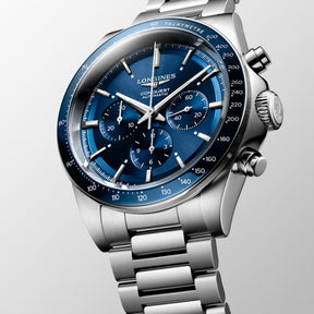 Longines Conquest Chronograph rannekello L38354926