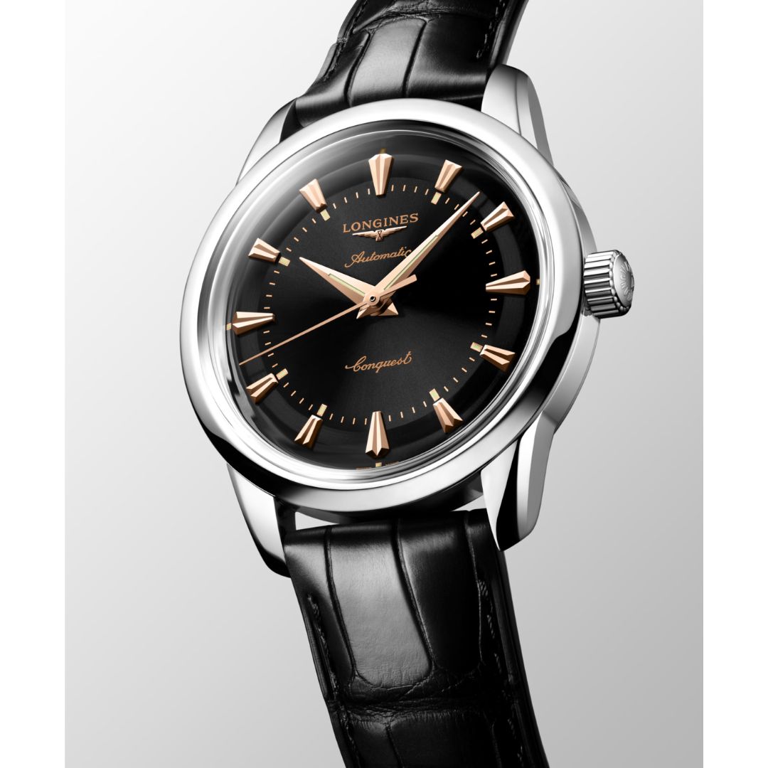 Longines Conquest Heritage, 38mm, rannekello, L16494520