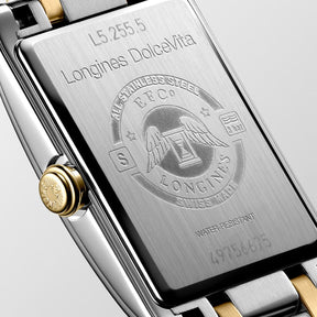 Longines DolceVita, keltakulta, 20,8mm, rannekello L52555707
