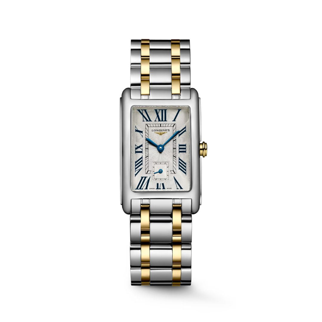 Longines DolceVita, keltakulta, 23,3mm, rannekello L55125707