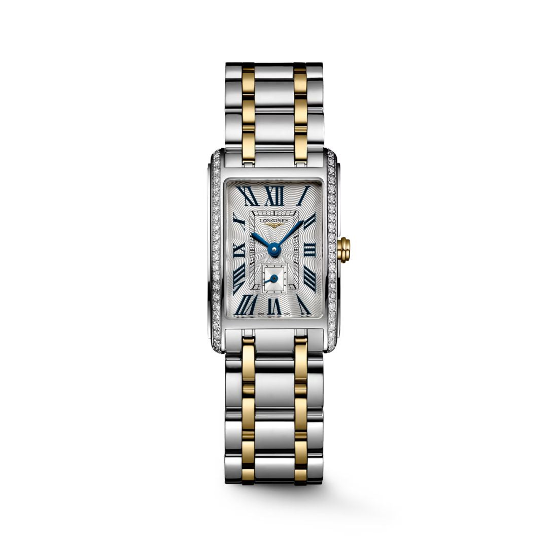 Longines DolceVita, keltakulta ja timantit, 20,8mm, rannekello L52555787