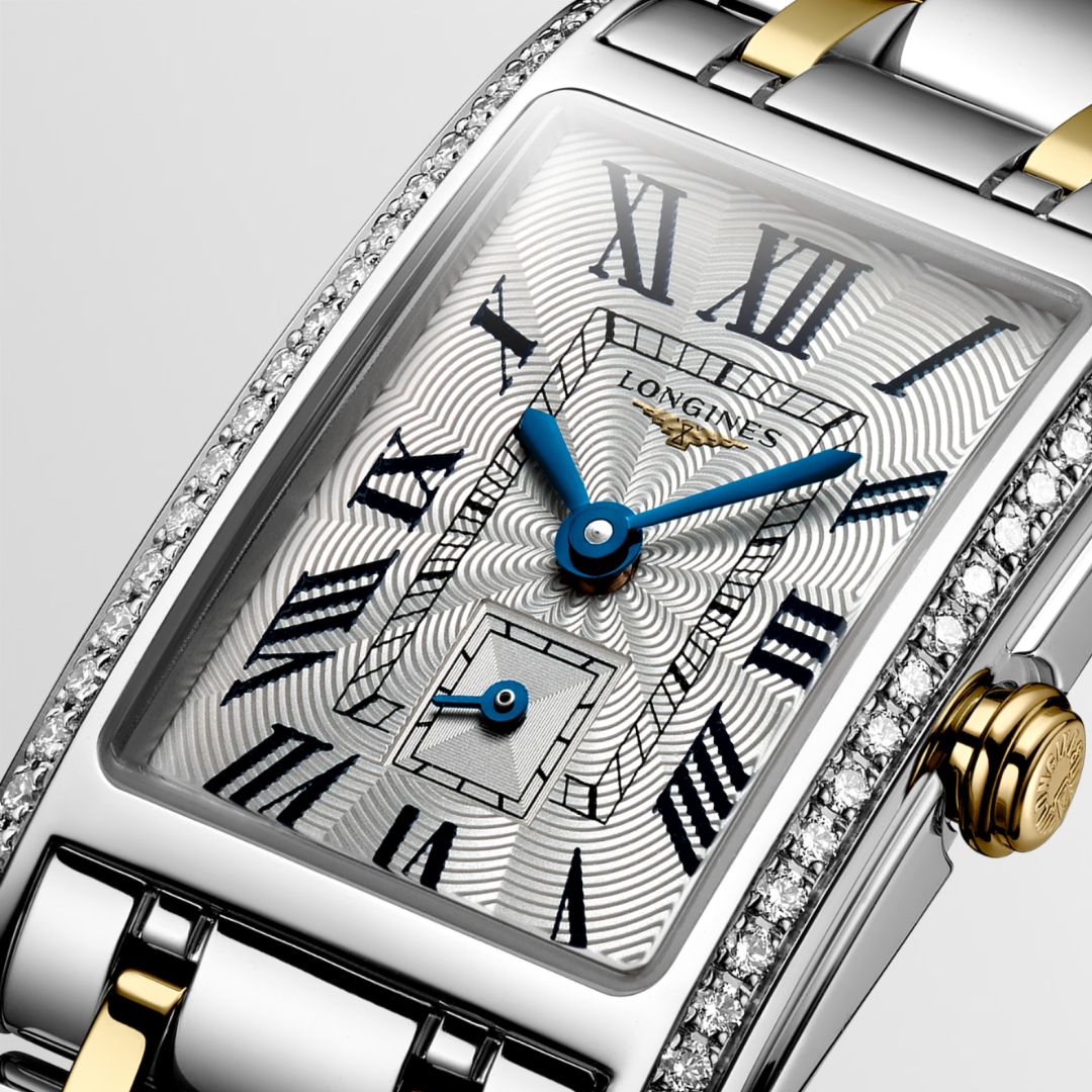Longines DolceVita, keltakulta ja timantit, 20,8mm, rannekello L52555787