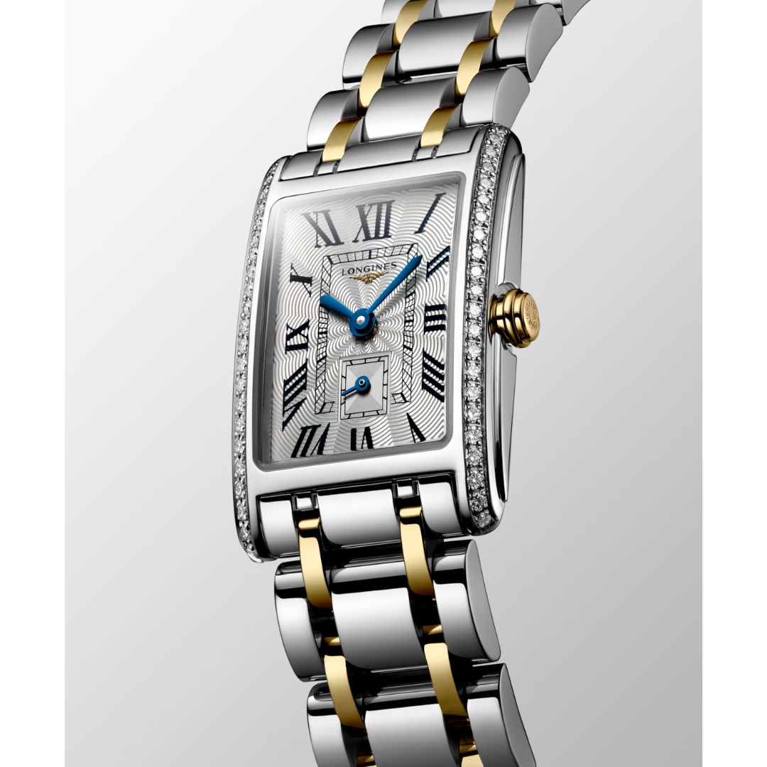Longines DolceVita, keltakulta ja timantit, 20,8mm, rannekello L52555787