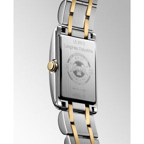 Longines DolceVita, keltakulta ja timantit, 20,8mm, rannekello L52555787