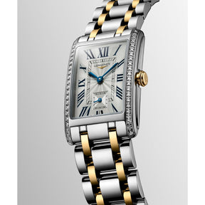Longines DolceVita, keltakulta ja timantit, 23,3mm, rannekello L55125787