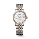 Longines Elegant Collection rannekello L43095817, ruusukulta ja timantit