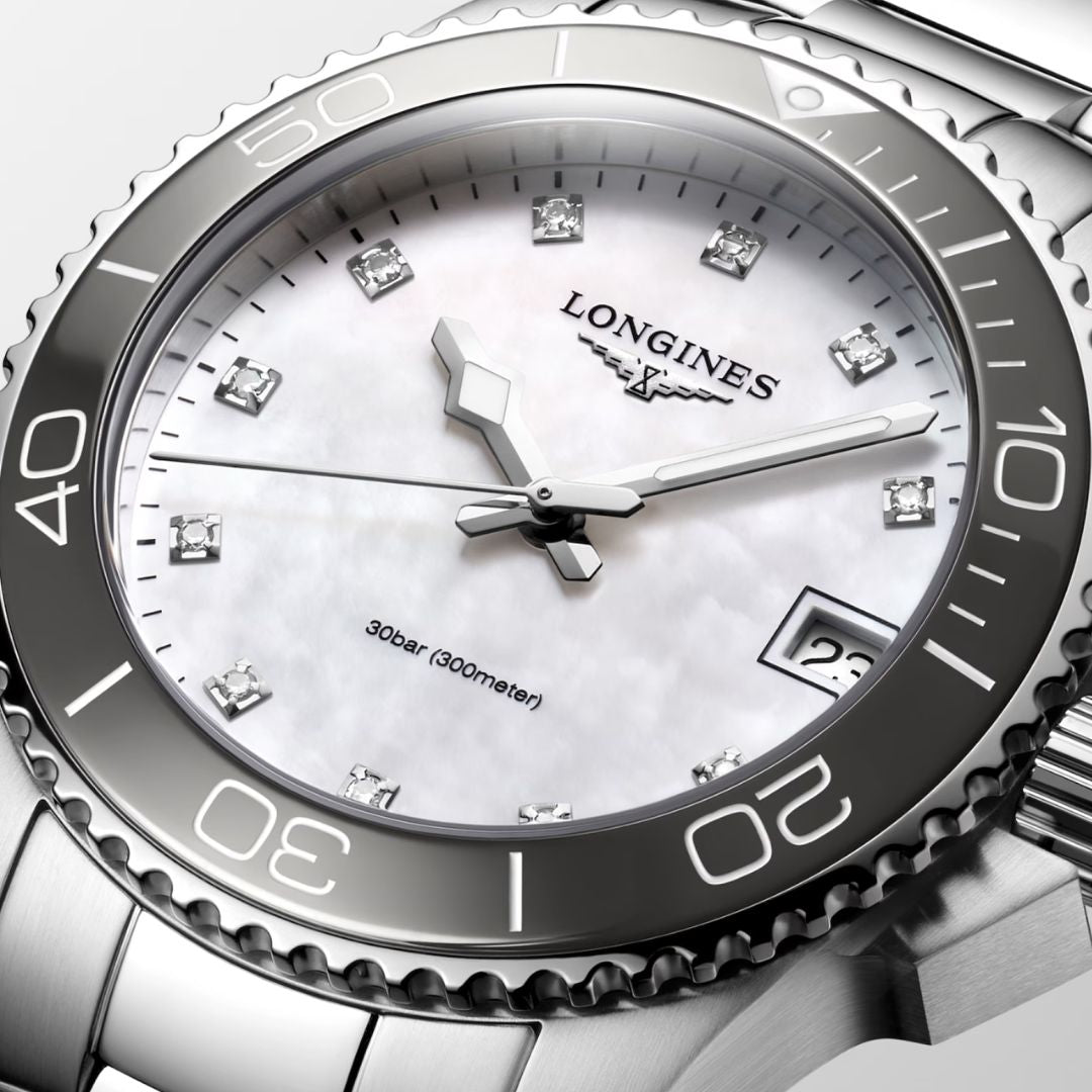 Longines HydroConquest, 32mm, rannekello L33704876
