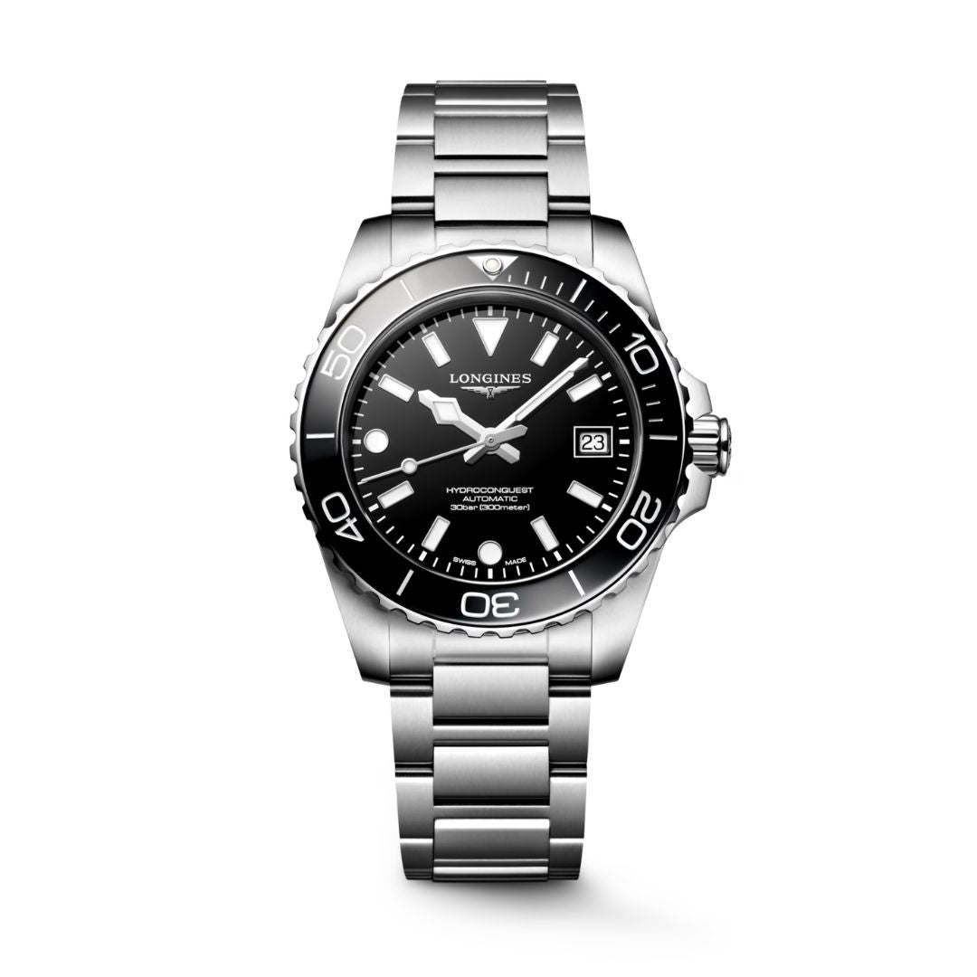 Longines HydroConquest, 39mm, rannekello, L37794566