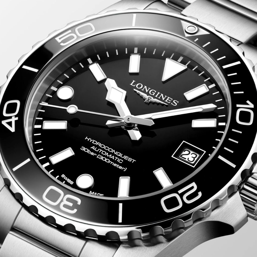 Longines HydroConquest, 39mm, rannekello, L37794566