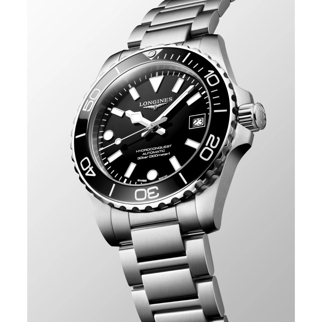 Longines HydroConquest, 39mm, rannekello, L37794566