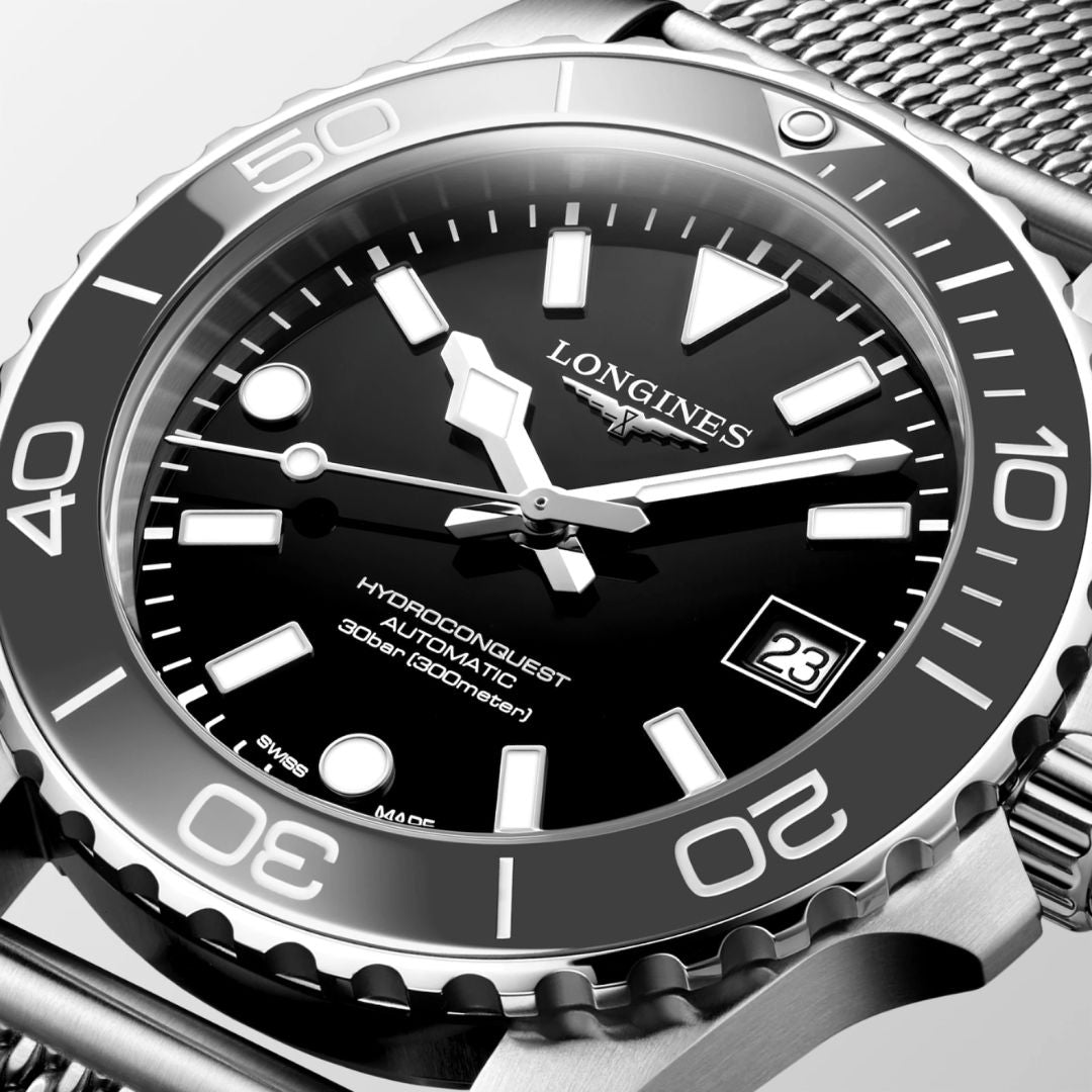 Longines HydroConquest, 39mm, rannekello, L37794706