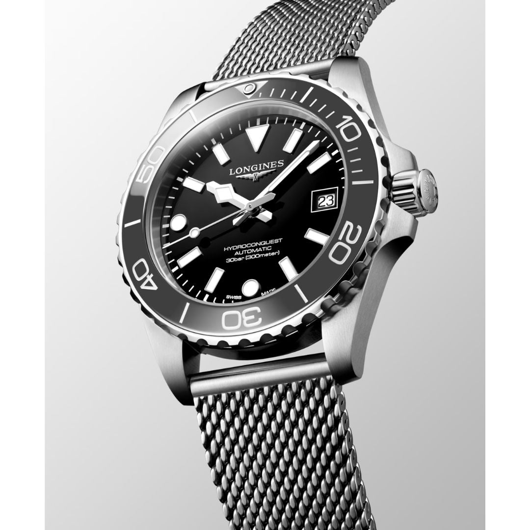 Longines HydroConquest, 39mm, rannekello, L37794706