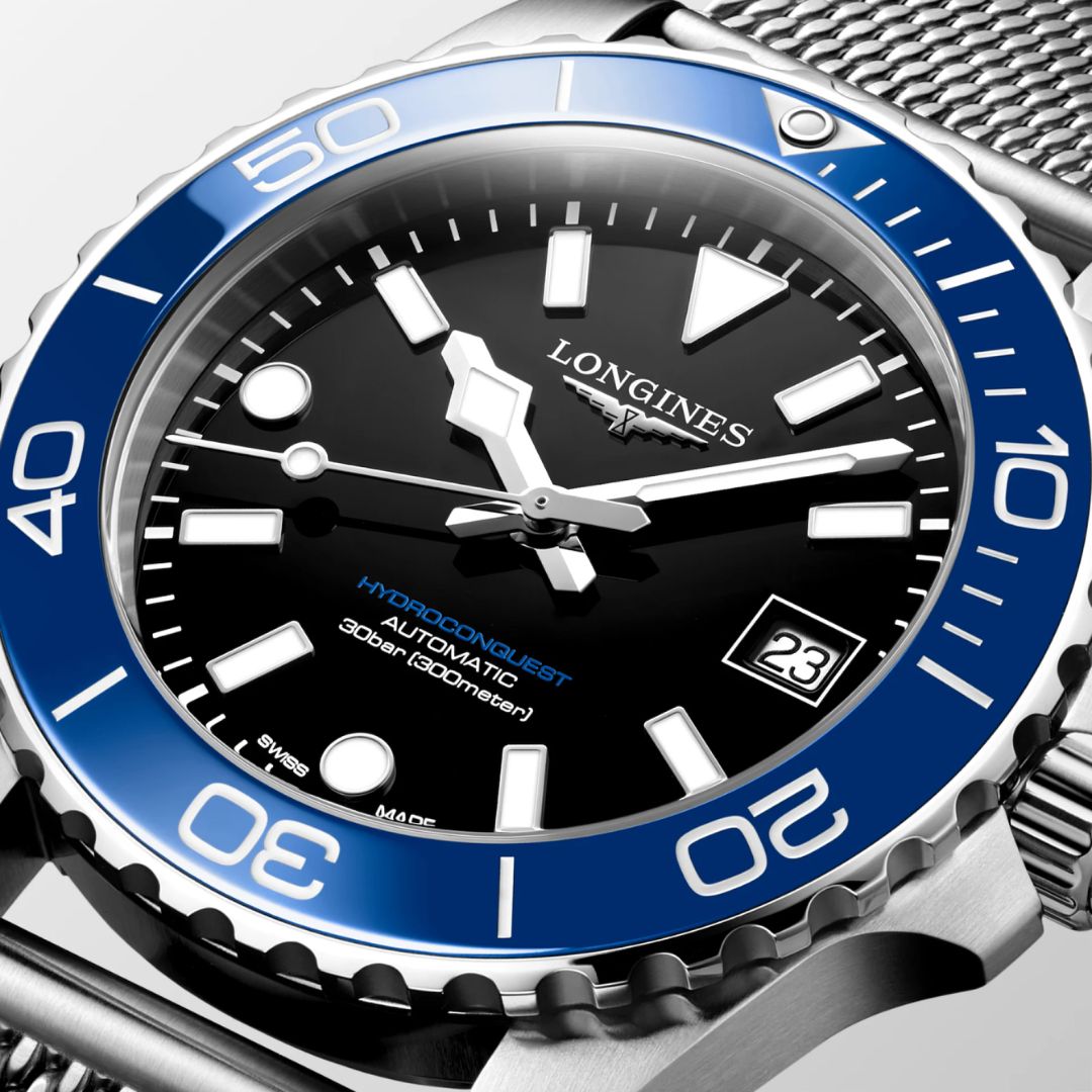Longines HydroConquest, 39mm, rannekello, L37794906