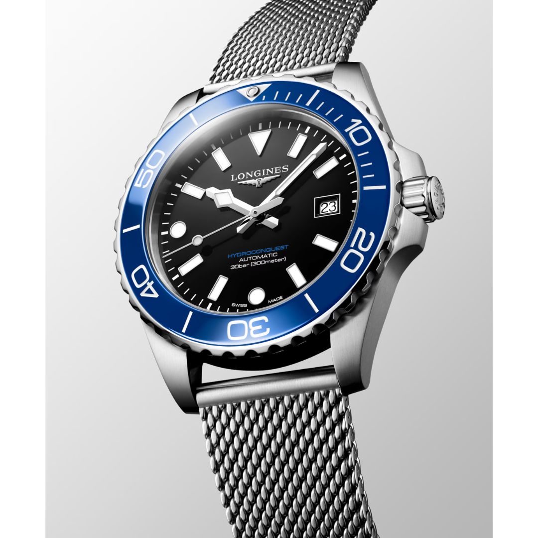 Longines HydroConquest, 42mm, rannekello, L37884906