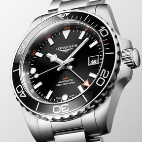 Longines HydroConquest GMT rannekello L37904566