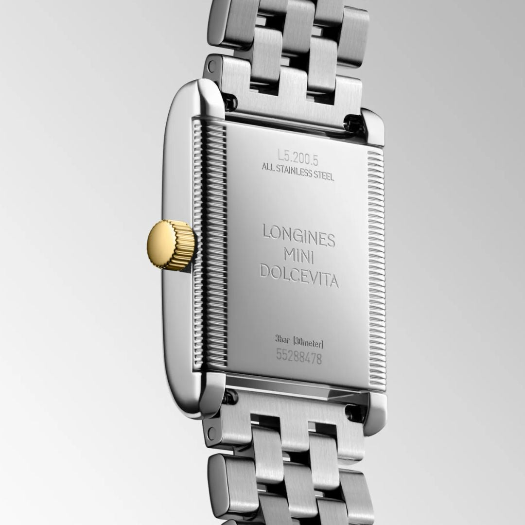Longines Mini DolceVita, 18K keltakulta, 21,5mm, rannekello L52005707
