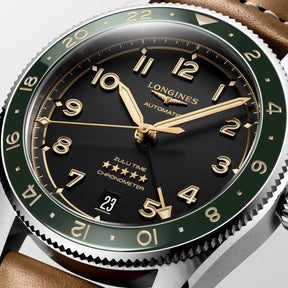 Longines Spirit Zulu Time rannekello 39 mm, L38024632