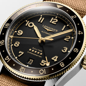 Longines Spirit Zulu Time rannekello 39 mm, L38025539