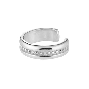 Lumoava Aina ear cuff korvakorut, hopeaa