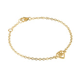 Lumoava Helmi rannekoru, keltakullattua hopeaa