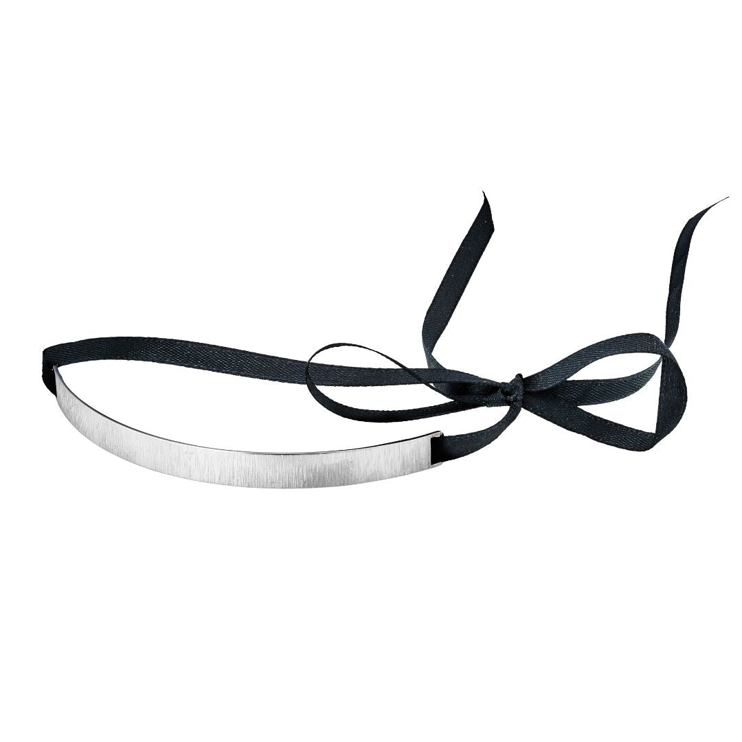 Lumoava Maininki Choker Pendant, Silver and Satin Ribbon, L57256200000