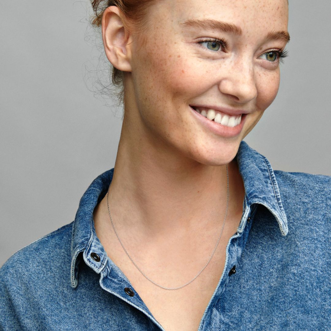 Pandora Cable Chain kaulakoru, hopea, 590515-45