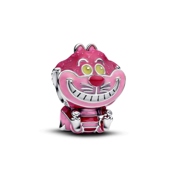 Pandora Disney Alice in Wonderland Cheshire Cat Charm, Silver, 794025C