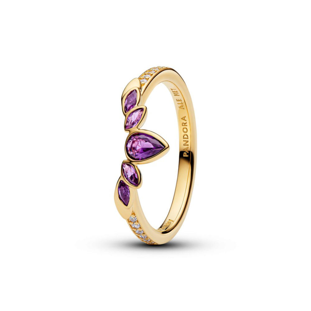 Pandora Disney Frozen Queen Anna Tiara Ring, Silver, 164135C01