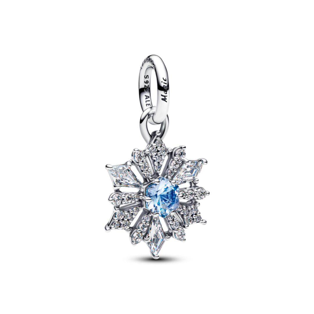 Pandora Disney Frozen Queen Elsa Snowflake hela, hopea, 794209C01