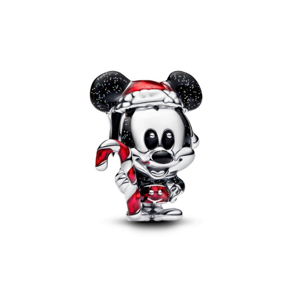 Pandora Disney Mickey Mouse Holiday Charm, Silver, 794217C01