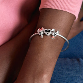 Pandora Disney Mickey Mouse Red Trousers, hopea, 798905C01