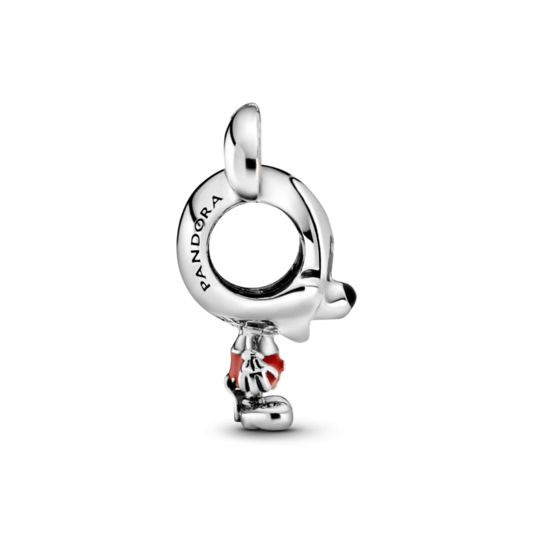 Pandora Disney Mickey Mouse Red Trousers, hopea, 798905C01
