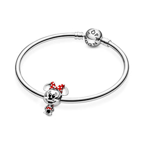 Pandora Disney Minnie Mouse Dotted Dress & Bow, hopea, 798880C02
