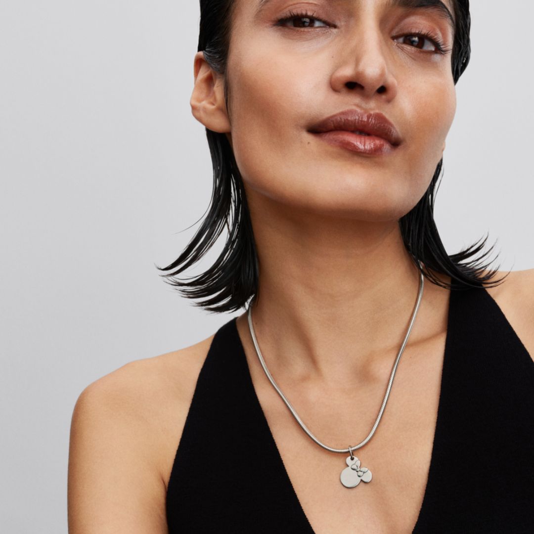 Pandora Disney Minnie Mouse Engravable hela, hopea, 793993C00