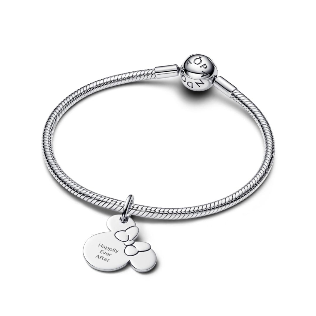 Pandora Disney Minnie Mouse Engravable hela, hopea, 793993C00