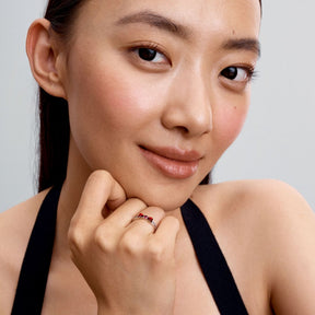 Pandora Disney Princess Snow White Bow sormus, hopea, 193652C01