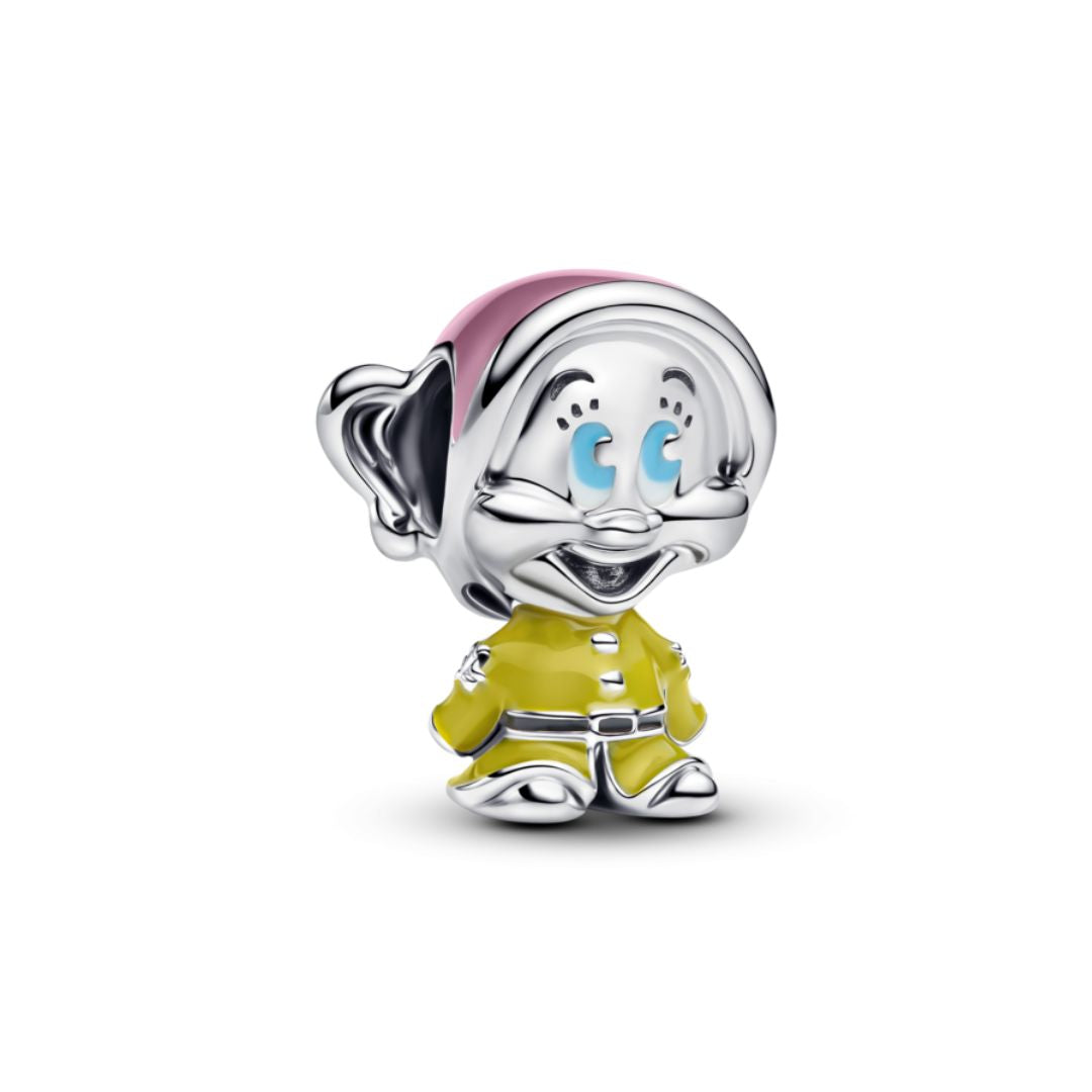 Pandora Disney Snow White Dopey Charm, Silver, 793749C01